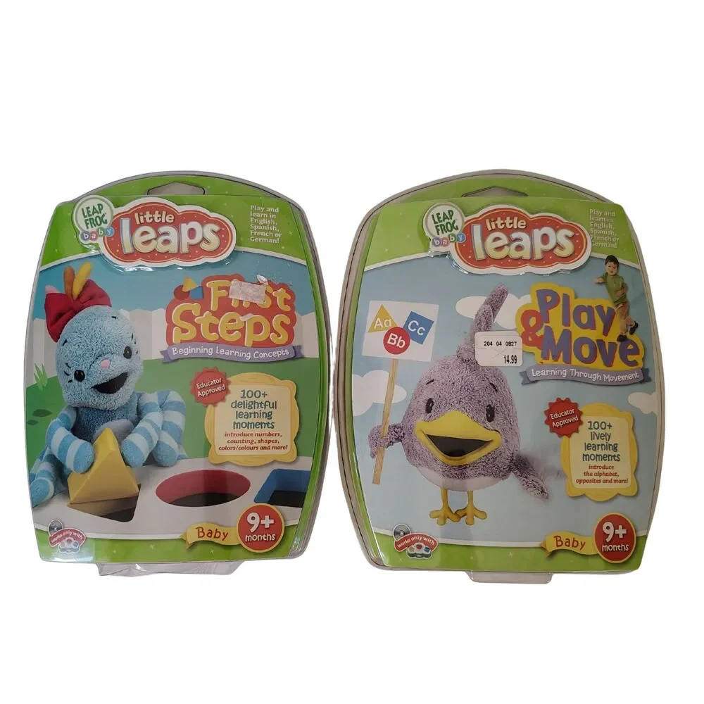 NEW Leap Frog Baby Little Leaps Discs First Steps Play & Move For Grow With Me